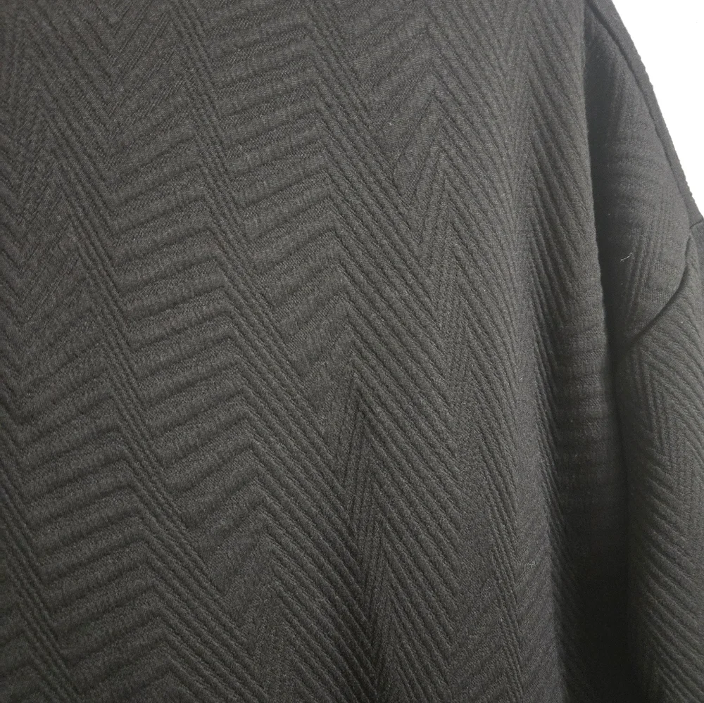 Tribal Funnel Neck Black Textured Dress Size Small - Picture 8 of 15